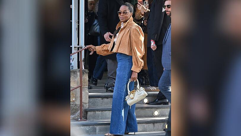 Oprah Winfrey in Paris.