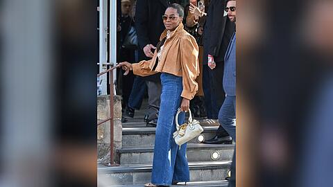 Oprah Winfrey in Paris.