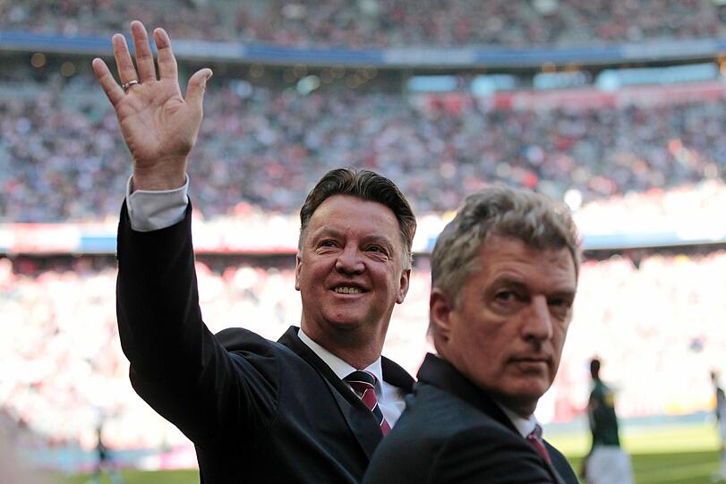 Zum Abschied ein Sieg: Zum Lachen sollte van Gaal beim Auftritt seiner Spieler gegen den Tabellenletzten weniger zu Mute gewesen sein.