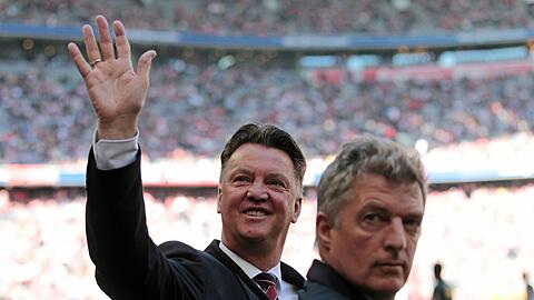 Zum Abschied ein Sieg: Zum Lachen sollte van Gaal beim Auftritt seiner Spieler gegen den Tabellenletzten weniger zu Mute gewesen sein.