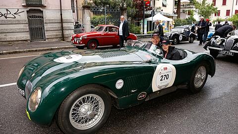 Bilder von der Mile Miglia 2013
