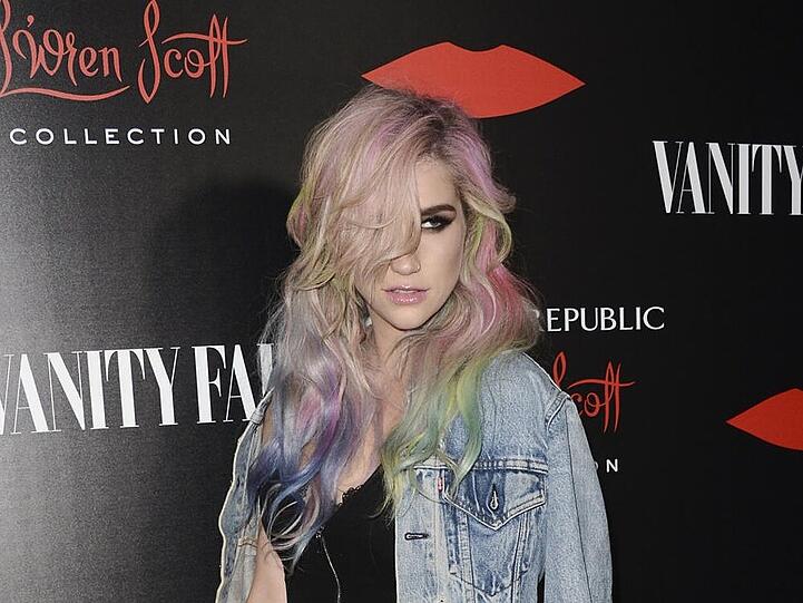 Kesha auf einem Fashion-Event im November 2013