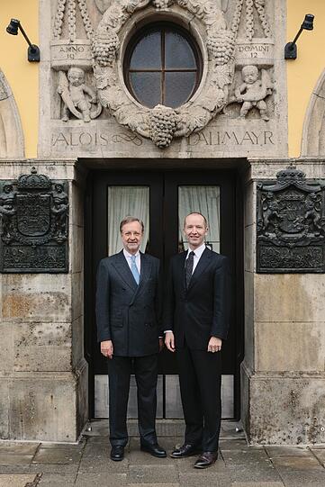 Georg und Florian Randlkofer von der Alois Dallmayr KG.