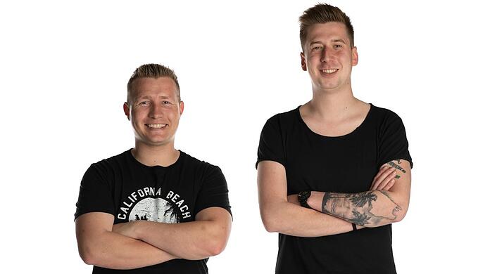 Schürze (li.) und DJ Robin starten mit ihrem Song "Layla" durch.