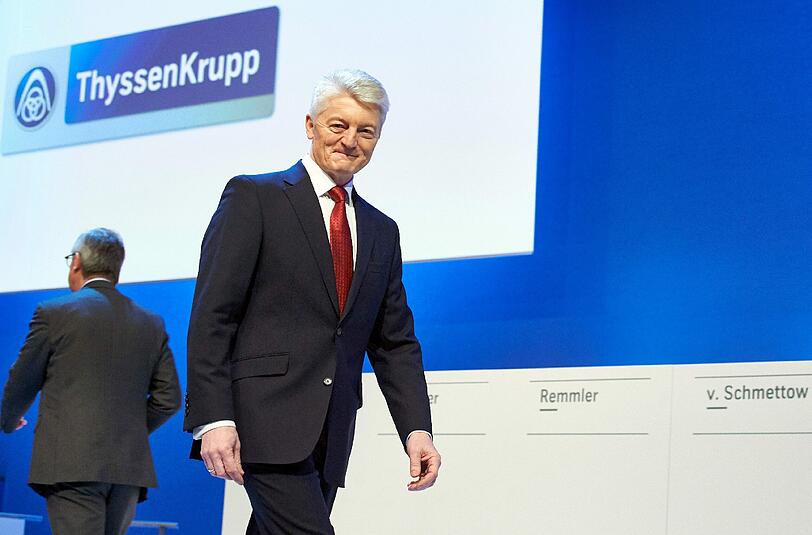 Platz 10: Heinrich Hiesinger (55) - ThyssenKruppPunktzahl: 11 - Ingenieur-Studium an der TUM