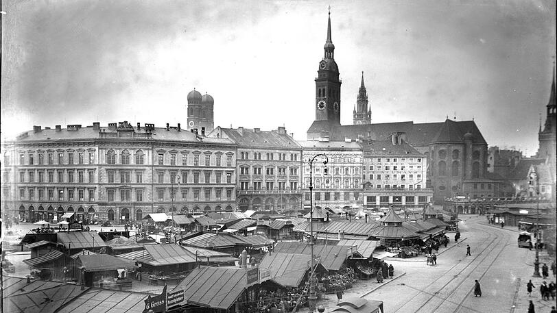 Kustermann am Viktualienmarkt früher.