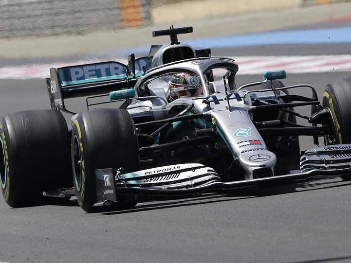 Schnellster beim ersten Training in Spielberg: Mercedes-Pilot Lewis Hamilton.