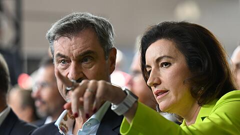 Markus S&ouml;der hat sich nach Angaben von Dorothee B&auml;r bei ihr entschuldigt. (Archivfoto)