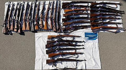 Die deutsche Bundespolizei hatte die Waffen im Juni konfisziert.