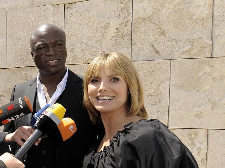 Heidi Klum und ihr Mann, der Sänger Seal.