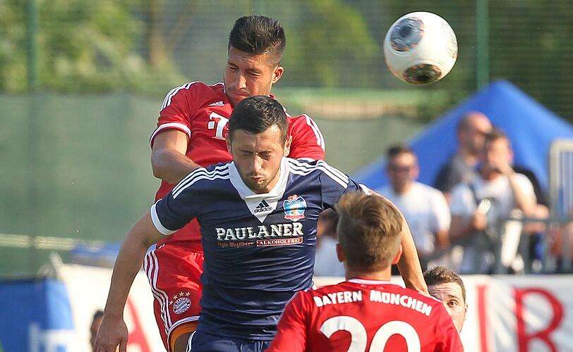 Die besten Szenen vom Testspiel der Bayern gegen die Paulaner Traumelf.