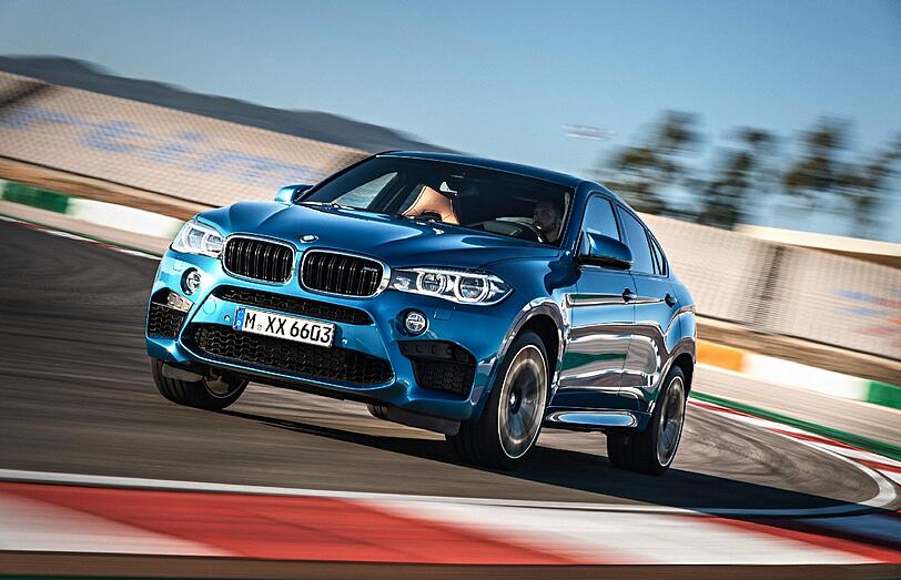 Dynamisch-imposante Erscheinung, sportliches Interieur: Der neue BMW X6 M.