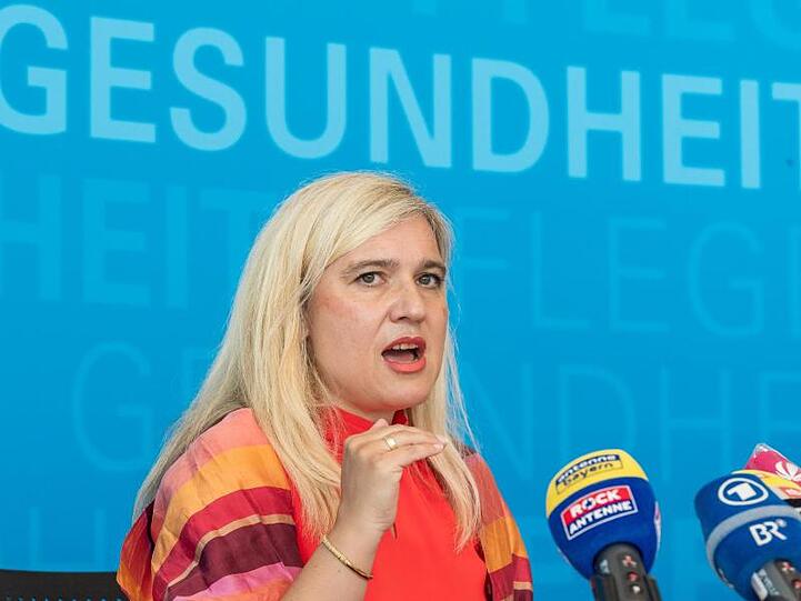 Melanie Huml (CSU), Staatsministerin für Gesundheit und Pflege in Bayern. Foto: Peter Kneffel/dpa/Archivbild