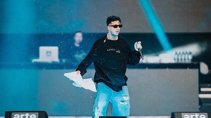UFO361,  Ufuk Bayrakta, beim Splash Festival 2022.