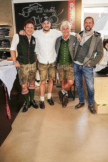 Andreas Meister, Carlos Vogel, Frederic Meisner und Manfred May