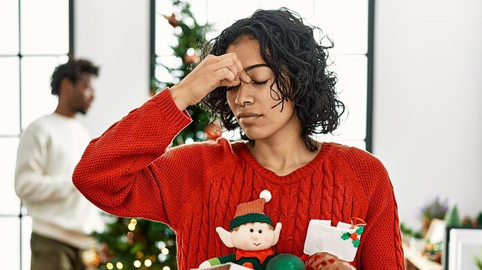 Die Weihnachtsvorbereitungen lösen nicht bei allen Menschen Vorfreude aus.