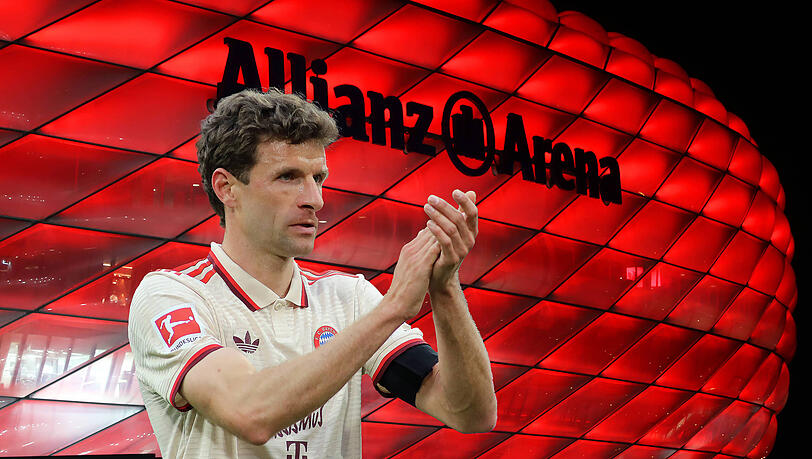 Thomas Müller bestreitet am Samstag sein letztes Heimspiel in der Allianz Arena.
