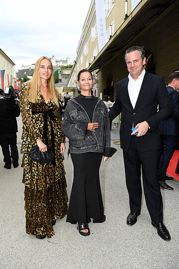 Hella Pohl, Sylvie Fleury und Arne Ehmann