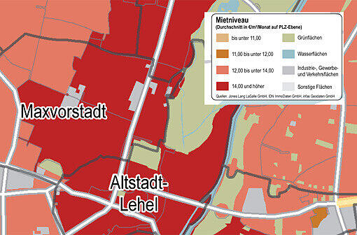 Der Mietatlas 2011 - Klicken Sie durch die Viertel