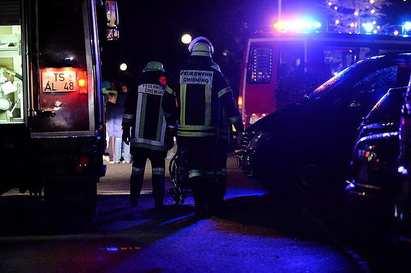 Feueralarm in der Alpenhof-Klinik - die Bilder vom Einsatz.
