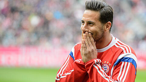 Claudio Pizarro erzielte in 382 Bundesligaspielen für Bremen und Bayern 176 Tore.