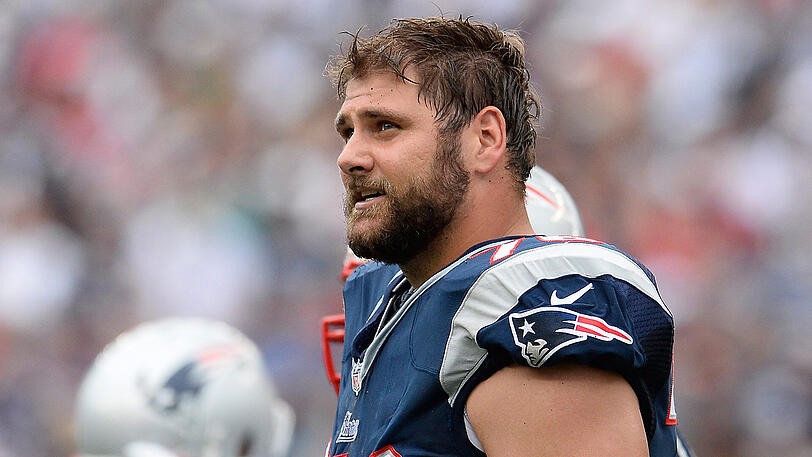 Offensive Tackle Sebastian Vollmer hat seine acht NFL-Spielzeiten bei den Patriots verbracht.