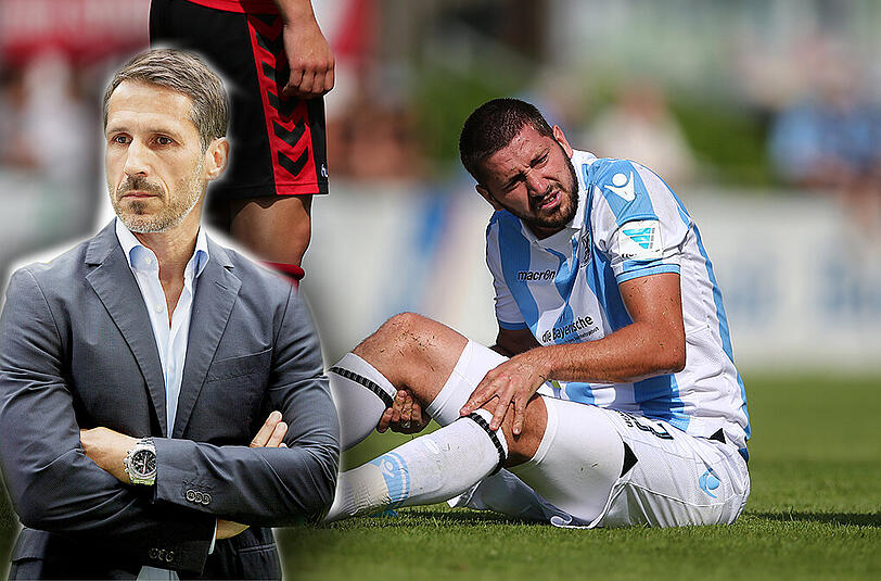 Seit Anfang April ist er ohne ein Pflichtspieltor für den TSV 1860: Stürmer Sascha Mölders.