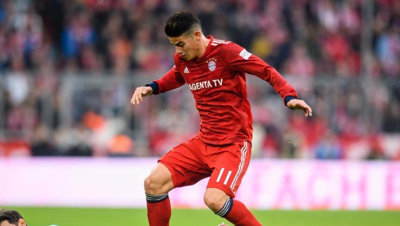 James Rodriguez wird dem FC Bayern München länger fehlen. James Rodriguez wird dem FC Bayern München länger fehlen.
