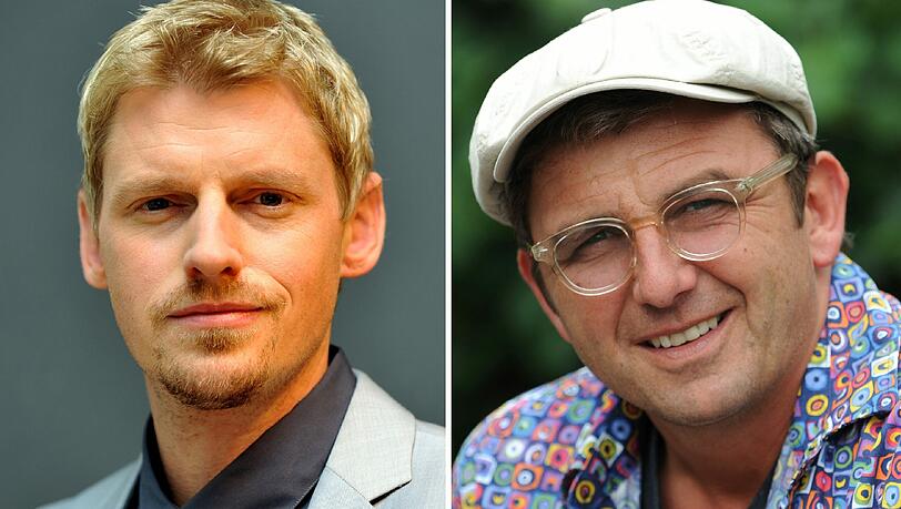 Die Kombo zeigt den Schauspieler der Serie «Die Bergretter» Martin Gruber (l) und den Schauspieler der Serie «Der Bergdoktor» Hans Sigl (r) Die Kombo zeigt den Schauspieler der Serie «Die Bergretter» Martin Gruber (l) und den Schauspieler der Serie «Der Bergdoktor» Hans Sigl (r)
