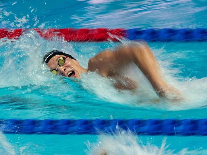 Jacob Heidtmann konnte sich nicht für das Halbfinale über 200 Meter Freistil qualifizieren.