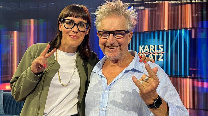 Martin Semmelrogge reiste in seine alte Heimat zurück und war zu Gast in der Talkshow "Karlsplatz".