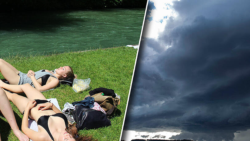 Erst Hitze, dann Sturmgefahr: Die Wetteraussichten für die nächsten Tage sind wechselhaft. Erst Hitze, dann Sturmgefahr: Die Wetteraussichten für die nächsten Tage sind wechselhaft.