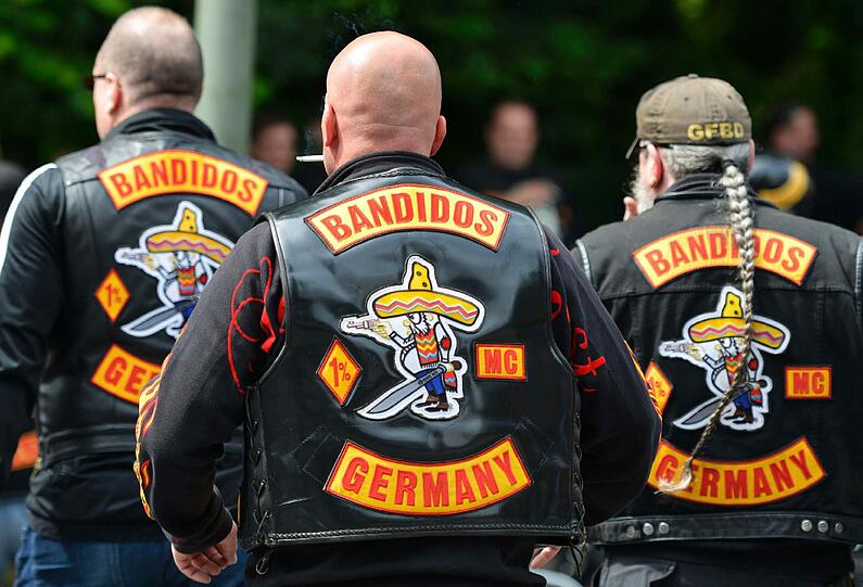 Mitglieder der Bandidos: "Es gibt immer mehr sozial Ausgegliederte. Außerdem spielt die Ideologie der Freiheit eine Rolle: Die glauben, sie könnten machen, was sie wollen."