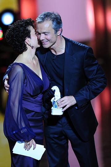Rola Bauer und Hannes Jaenicke