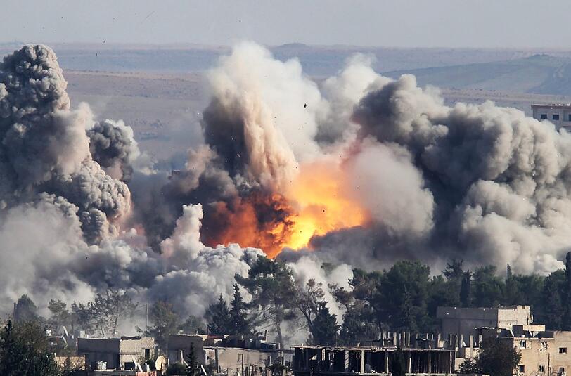 Luftschlag der US-geführten Allianz: Sollte Kobane von den IS-Terroristen befreit werden, was bleibt dann übrig?