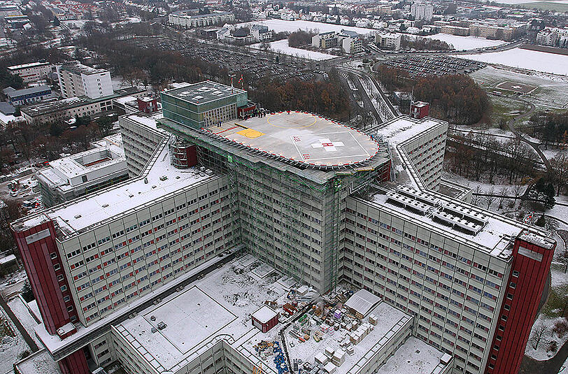 Soll das sechste Uniklinikum Bayerns werden. Das Krankenhaus in Augsburg