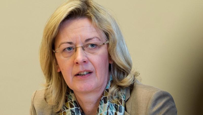 Hört frühzeitig auf: Heike Fölster, Geschäftsführerin Finanzen beim Flughafen Berlin Brandenburg. Hört frühzeitig auf: Heike Fölster, Geschäftsführerin Finanzen beim Flughafen Berlin Brandenburg.