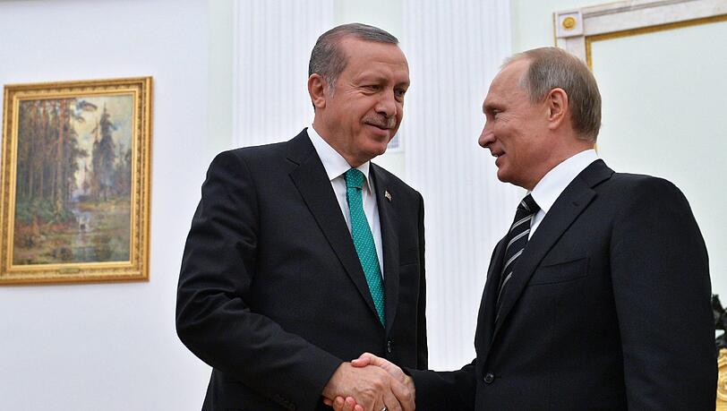 Bei dem Treffen wollen Putin und Erdogan auch über milliardenschwere Energieprojekte sprechen.