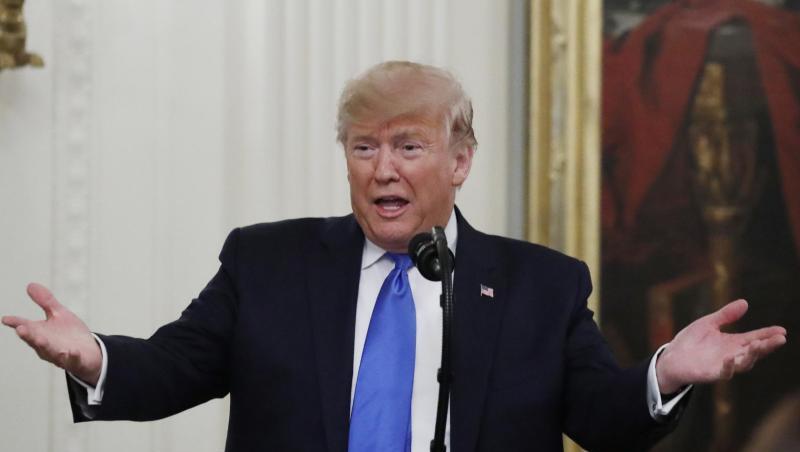 US-Präsident Donald Trump ist schwer unzufrieden mit dem Vorgehen der Demokraten. US-Präsident Donald Trump ist schwer unzufrieden mit dem Vorgehen der Demokraten.