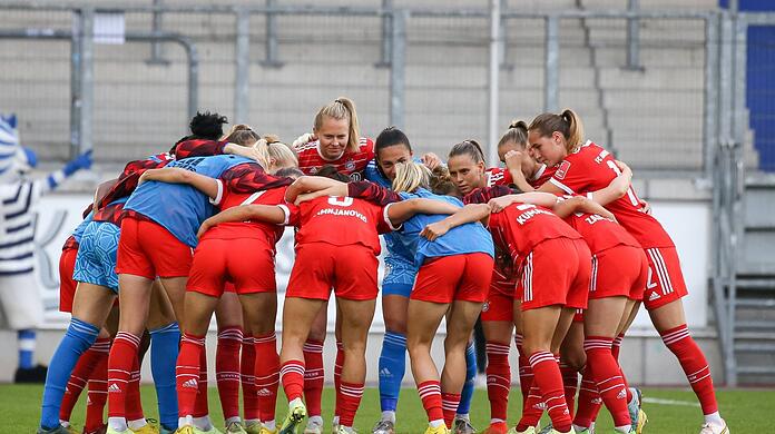 Zusammenhalten: Die Bayern-Frauen müssen in dieser Saison im Verbund wettmachen, was ihnen an Stärke zu Wolfsburg fehlt.