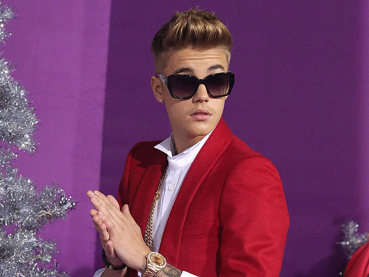 Feiert gerne und laut: Justin Bieber