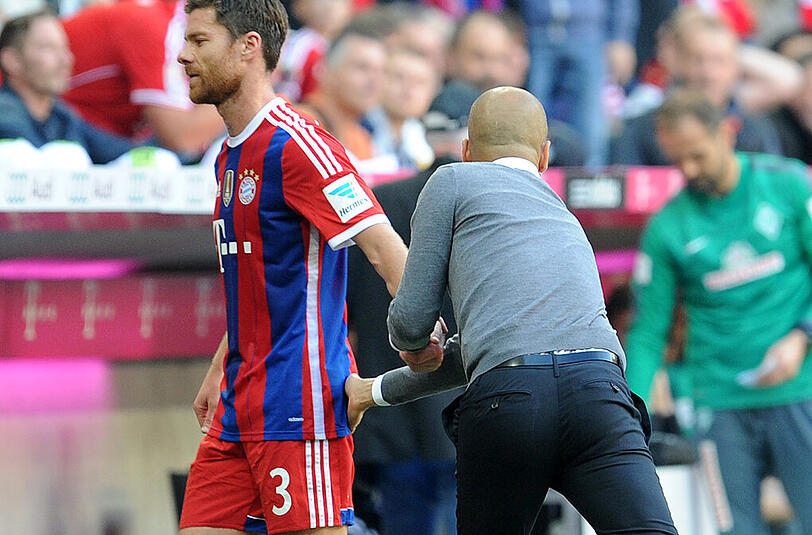 Xabi Alonso geht in sein zweites Jahr bei den Bayern.