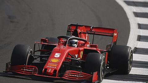 Bekommt in Barcelona ein neues Chassis: Ferrari-Pilot Sebastian Vettel.