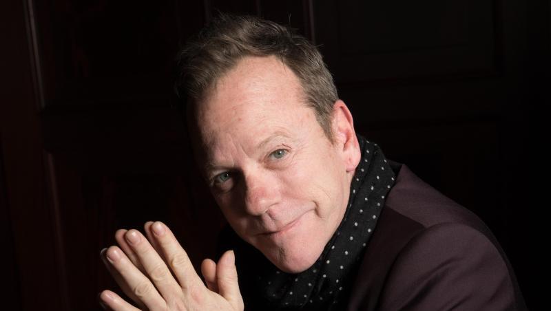 Kiefer Sutherland steht auf Wiener Schnitzel. Kiefer Sutherland steht auf Wiener Schnitzel.