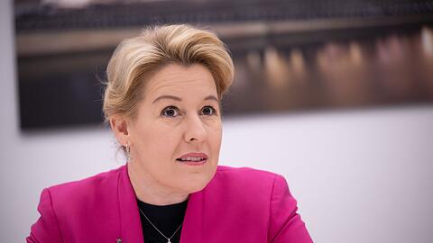 Berlins Wirtschaftssenatorin Franziska Giffey: "Werden nicht trotz, sondern wegen Klimaschutz wirtschaftlich erfolgreich sein."