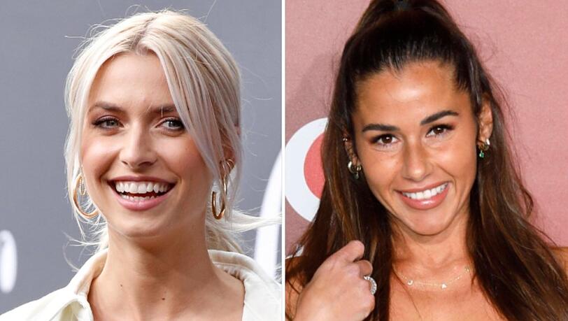 Lena Gercke (l.) und Sarah Engels konnten in diesem Jahr endlich ihre H&auml;user beziehen, die sie lange renovieren lie&szlig;en.