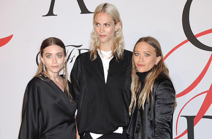 Mary-Kate und Ashley Olsen mit Aymeline Valade