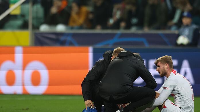 Timo Werner musste verletzt ausgewechselt werden.