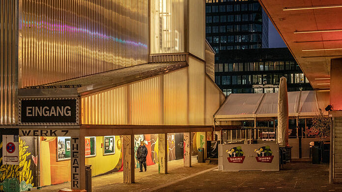Die ehemalige Spielst&auml;tte Werk7 im M&uuml;nchner Werksviertel soll ab 2027 den neuen Techno-Club "Sonder" beherbergen.