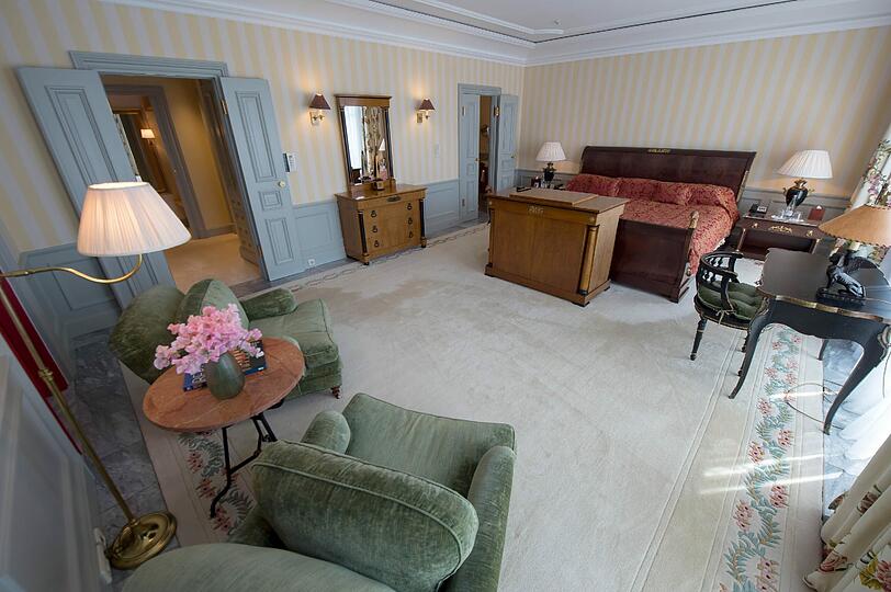 Die Präsidentensuite im Hotel Adlon wird in "Royal Suite" umbenannt.